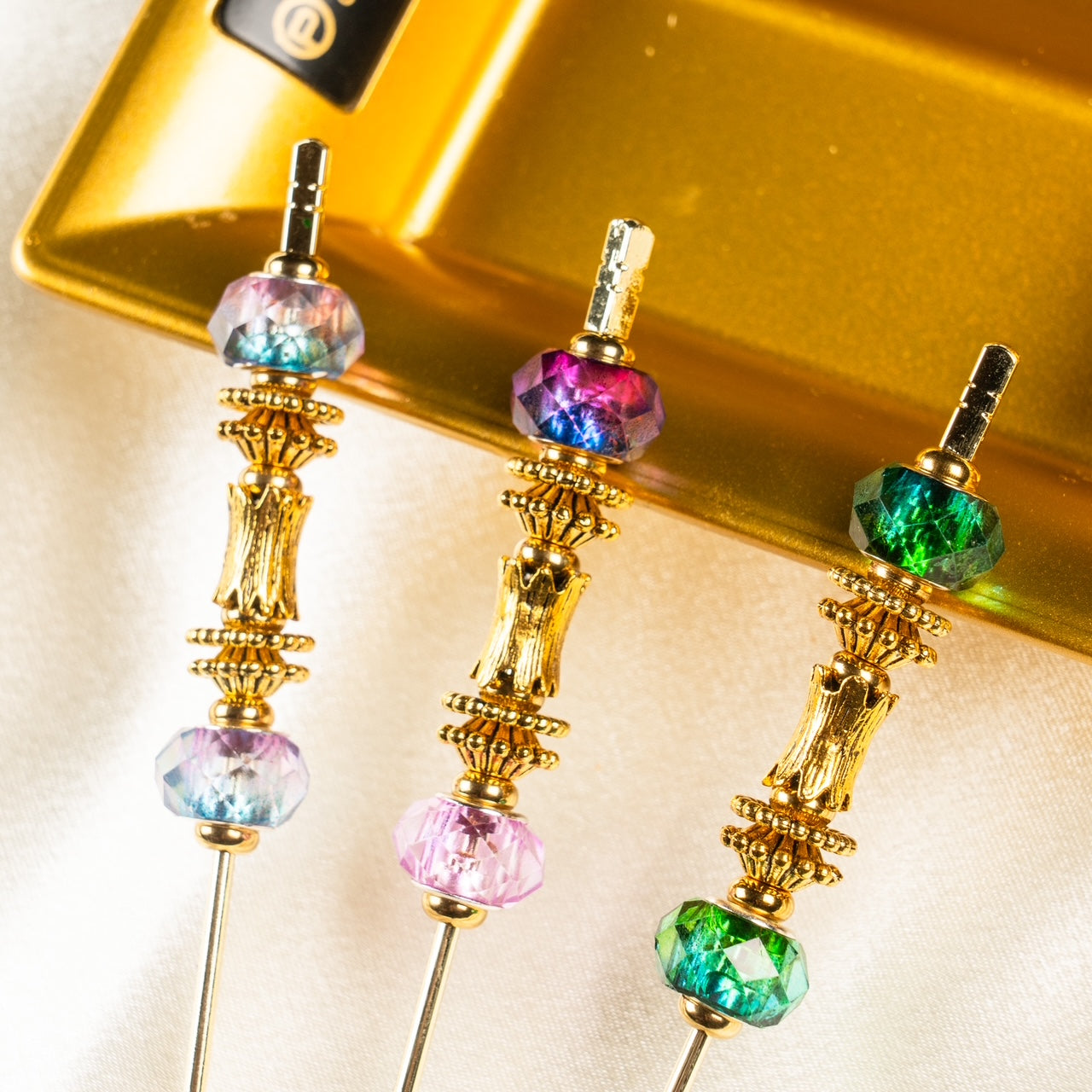 Multi Color Gold Cigar Pokers/Nubbers