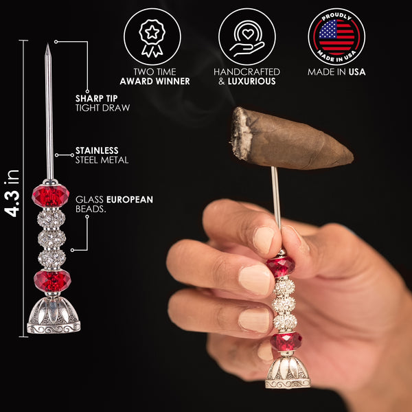 Scroll Beaded Pokers