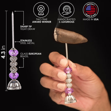 Scroll Beaded Pokers