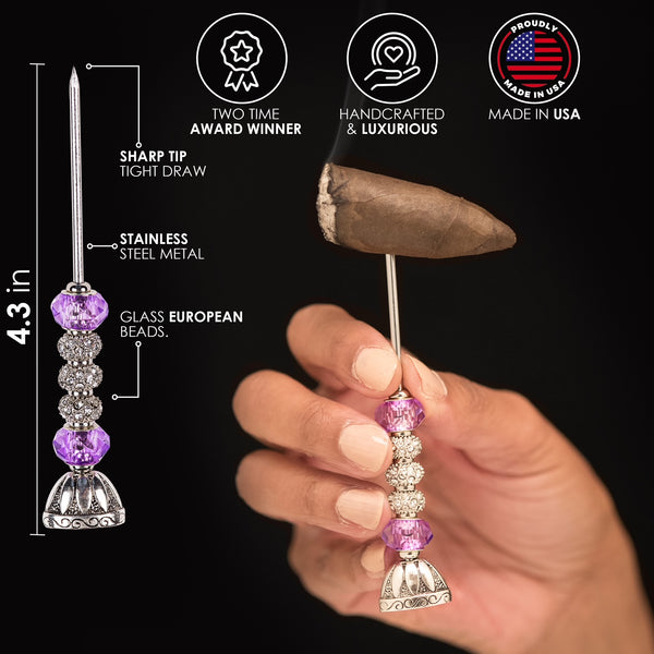 Scroll Beaded Pokers