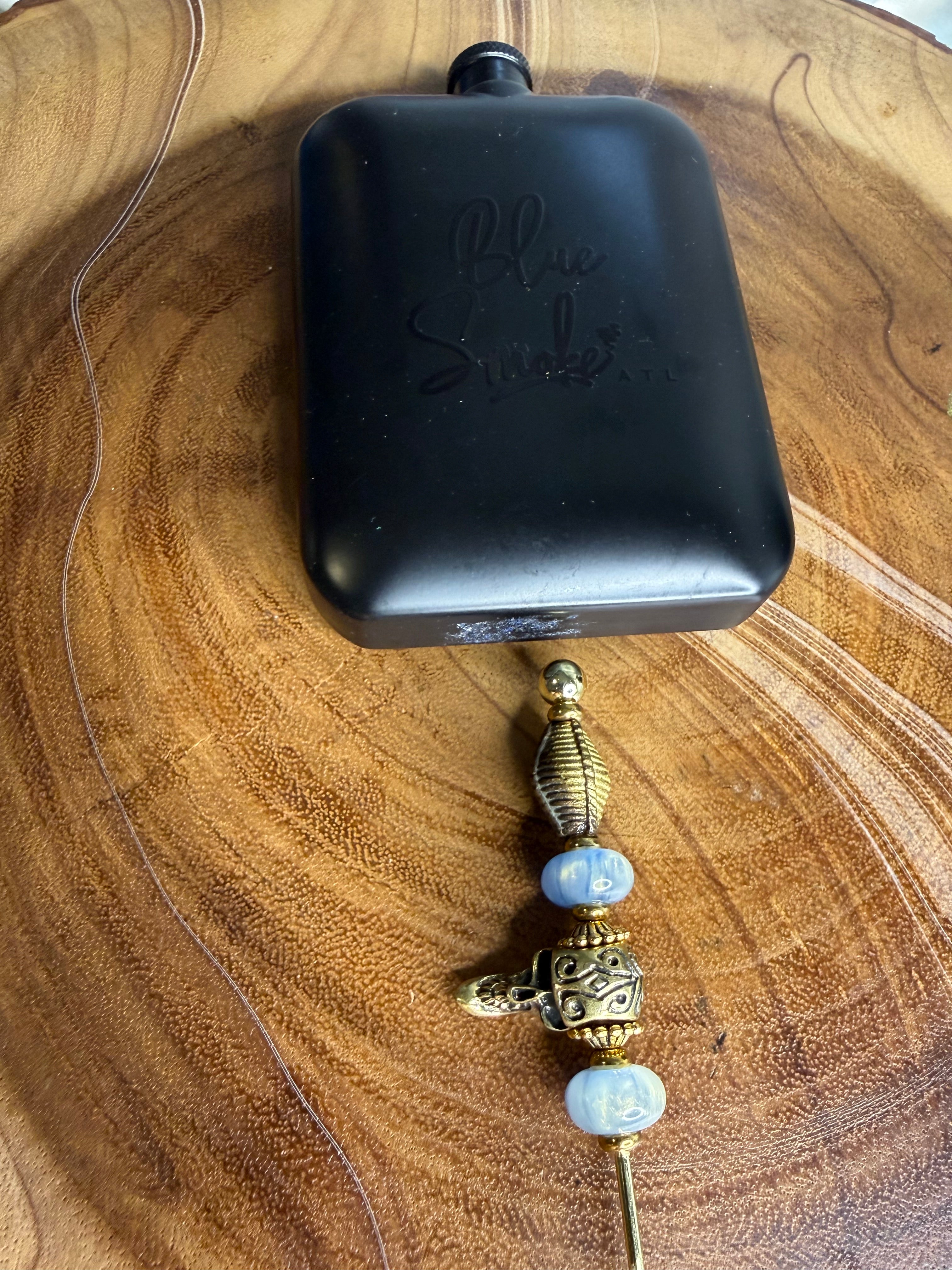 Antique Gold and Smokey Glass -two versions