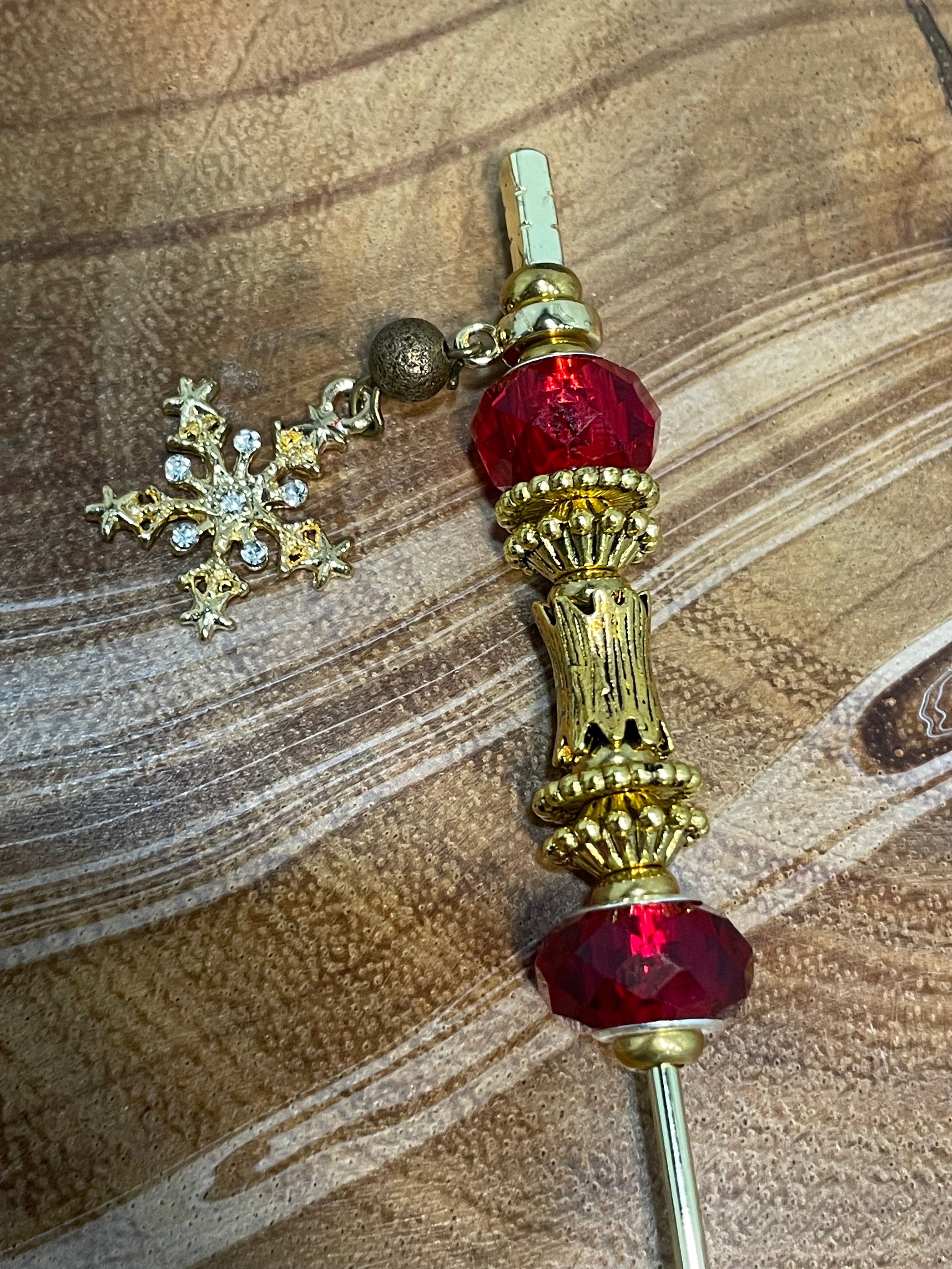 Red Star with Bling Charm Cigar Poker
