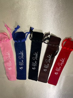 Soft Velvet Bags with BlueSmokeATL logo